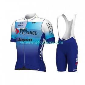 Homme Tenue Cycliste et Cuissard à Bretelles 2022 Team BikeExchange-Jayco N001